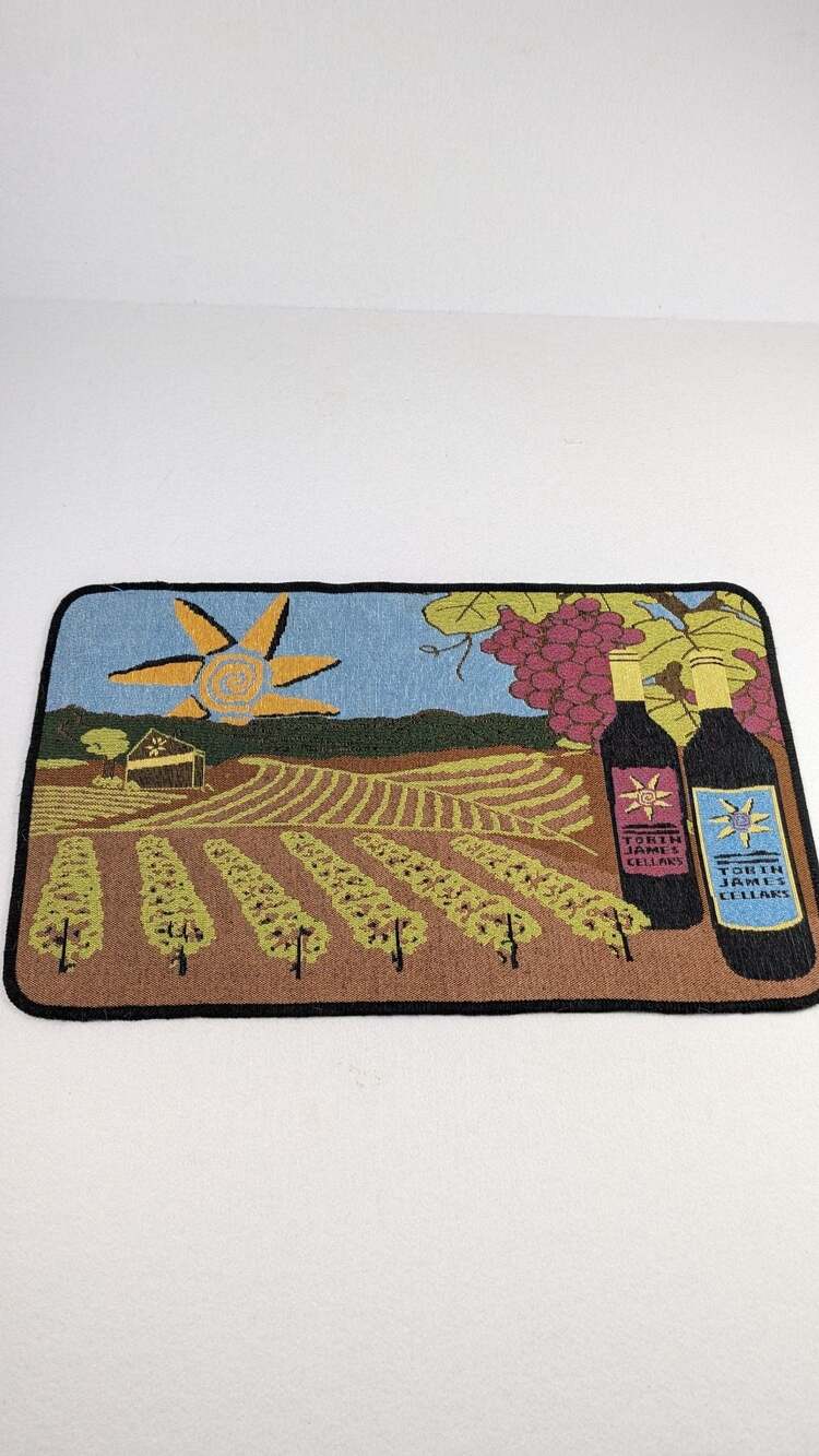 Tobin James Cellars Vineyard Kitchen Rug 18"x30"